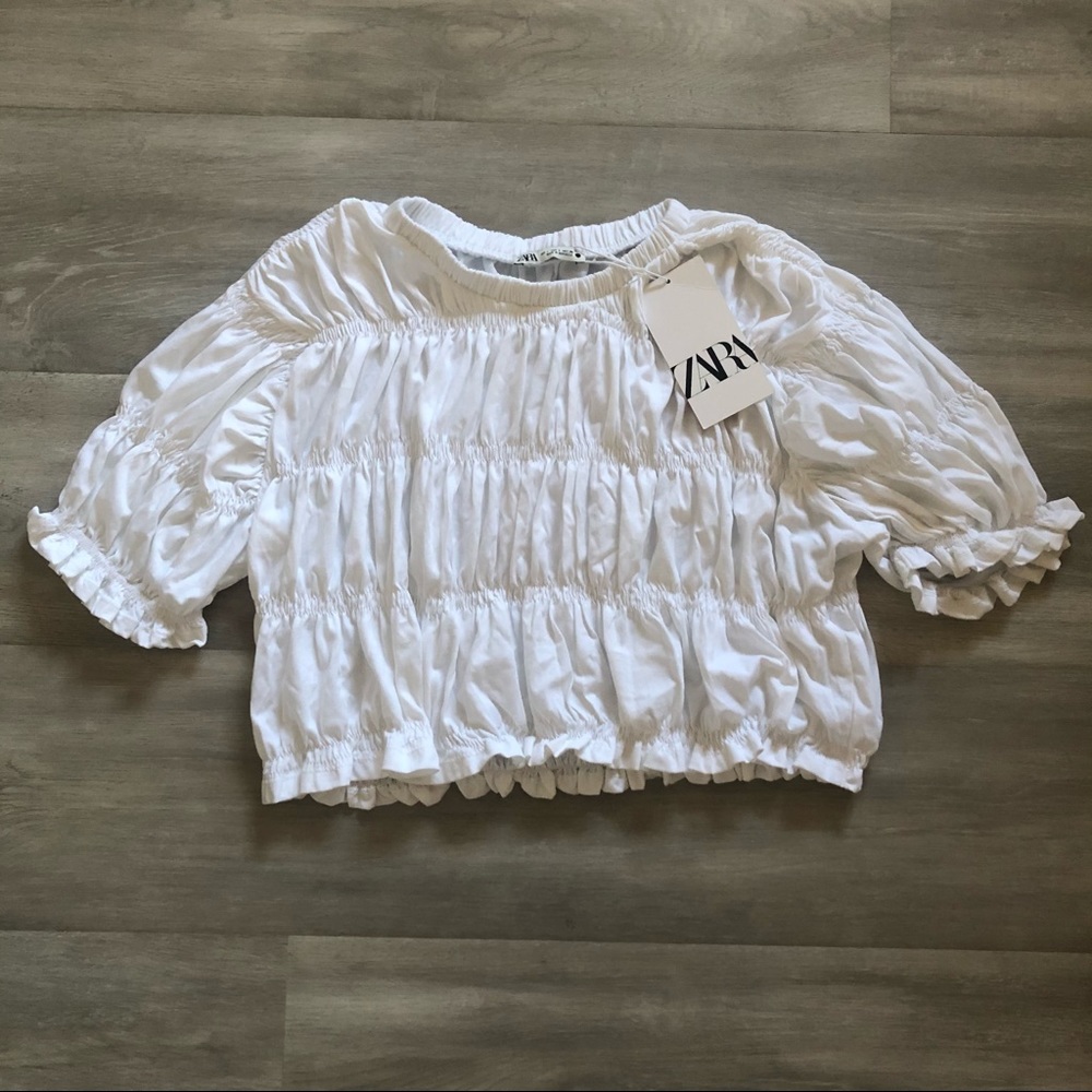 Zara Crop Blouse